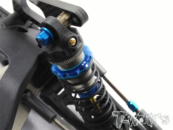 TE-169 Alum. Shock Adjustable Nut With Mark ( For Team Associated RC10 B6/  B6D/ B64/ B64D/B6.1/T6.1 )