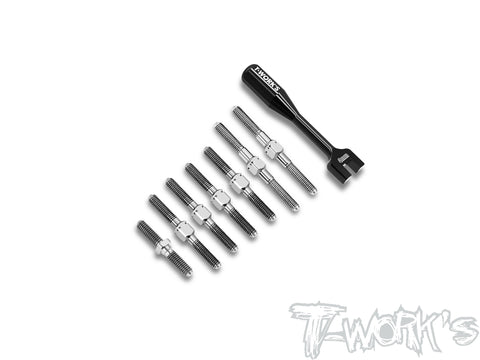 TB-218 64 Titanium Turnbuckle Set ( For Yokomo BD10/BD10 LC )