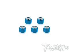 ASS-4LN   Aluminum Lock Nuts 4mm 5pcs.