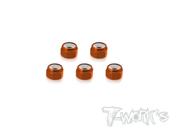 ASS-4LN   Aluminum Lock Nuts 4mm 5pcs.