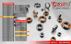 BB   Precision Ball Flange Bearing (10pcs.)-Multi size options