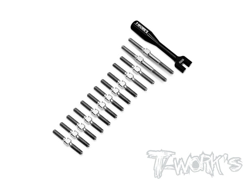 TB-335     64 Titanium Turnbuckle Set( For Xray X4'25 )