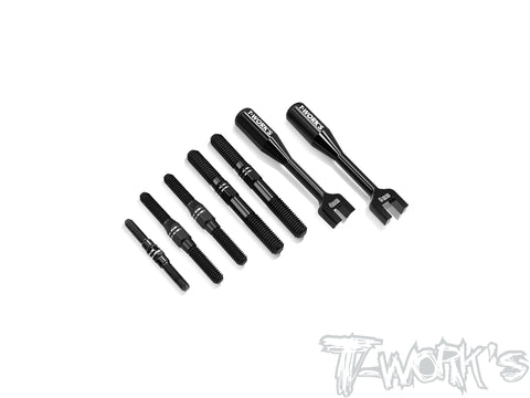 TBB-F8   64 Titanium Black Coating Turnbuckle Set( For Sparko F8/F8e )