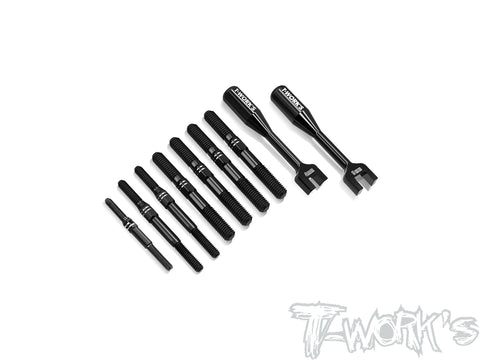 TBB-GTX8-2023  64 Titanium Black Coating Turnbuckle Set( For Xray GTX 2022 /GTX8 2023 )