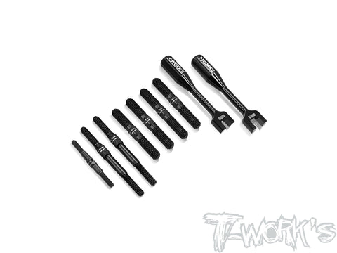 TBB-MP10   64 Titanium Black Coating Turnbuckle Set ( For Kyosho MP10/MP10E/ MP10 TKI2 )