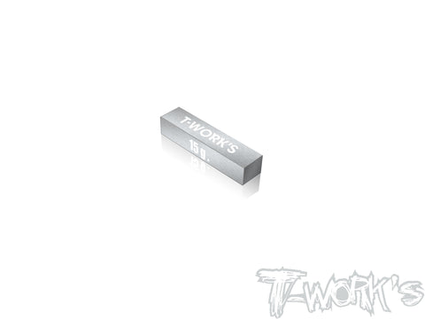 TE-207-K    Adhesive Type 15g Tungsten Balance Weight    5x6x26mm