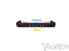 TE-B7-I     Graphite Multiple Setting Battery Holder ( For Team Associated RC10 B7 )