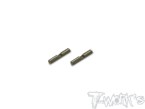 TO-258-MSB1-2	 Hard Coated 7075-T6 Alum. Diff Cross Pin  ( For Mugen MSB1 ) 2pcs.