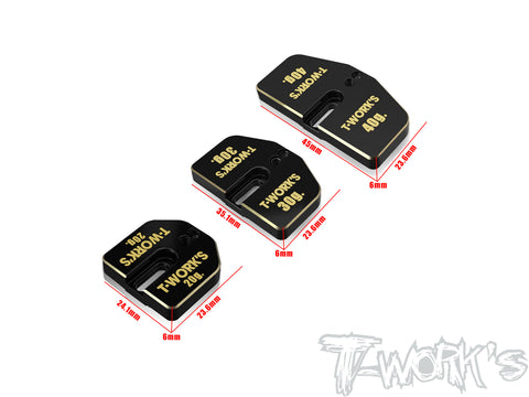 TO-344   1/8 Buggy & Truggy Weight Set (20/30/40g. Each 1 )