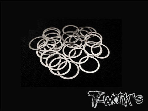 TA-097-10 10mm X 0.1mm Shim Washer 30pcs.