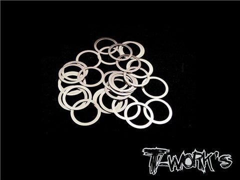 TA-097-8 8mm X 0.1mm Shim Washer 30pcs.