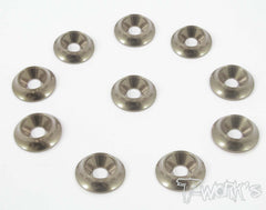 TA-005 Anodized Alum M3 Countersunk Large Diameter Washers (10 pcs)