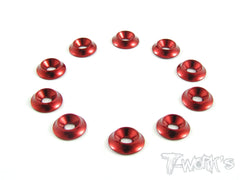 TA-005 Anodized Alum M3 Countersunk Large Diameter Washers (10 pcs)