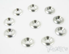 TA-005 Anodized Alum M3 Countersunk Large Diameter Washers (10 pcs)