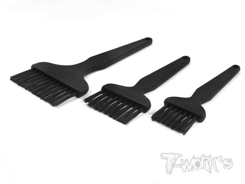 TA-061 Width Board Cleaning Nylon Bristle Brush 3pcs./set