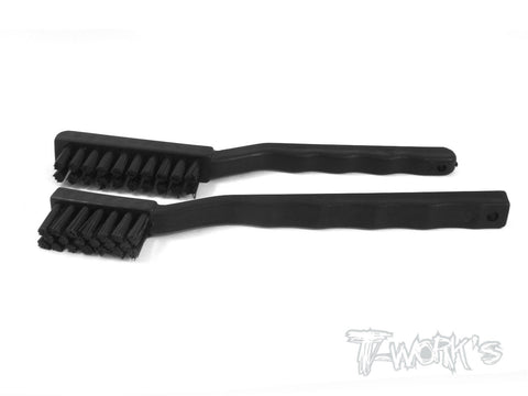 TA-062 Area Tooth Cleaning Nylon Bristle Brush 2pcs./set