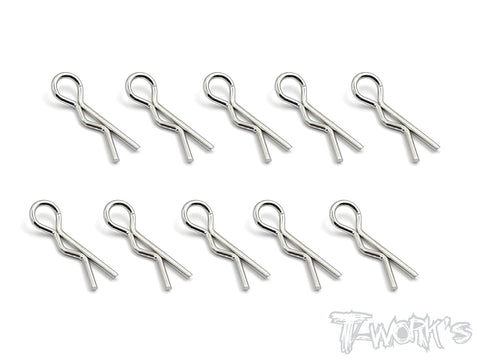 TA-121L Bent Body Clips L  10pcs.