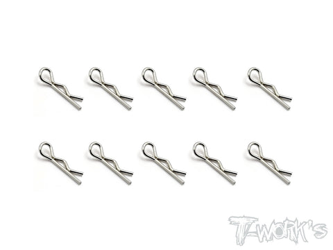 TA-121S Bent Body Clips S  10pcs.