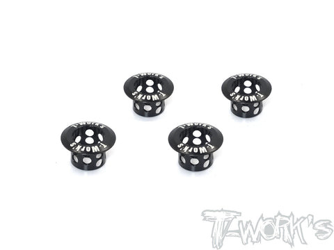 TA-131-BK Alum. Lightweight Body Height Adjuster 8mm Body Post ( Black ) 4pcs.