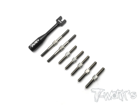 TB-142 64 Titanium Turnbuckle Set ( For INFINITY IF14 )