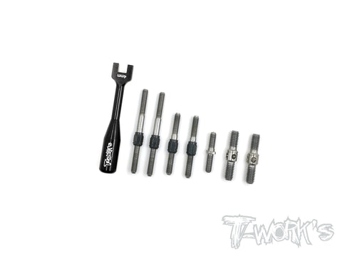 TB-149H Hybrid Titanium Turnbuckle Set ( For Mugen MTC1 )