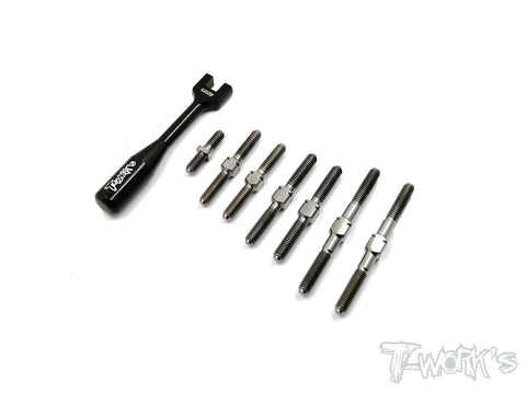 TB-154 64 Titanium Turnbuckle Set For Yokomo YD-2 TC