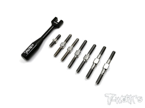 TB-155 64 Titanium Turnbuckle Set  ( For Yokomo YD-2 S Plus )