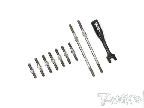 TB-157 64 Titanium Turnbuckle Set ( For Serpent 977E EVO 2 )