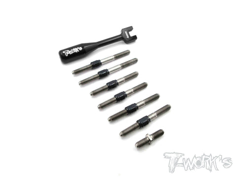 TB-159H Hybrid Titanium Turnbuckle Set  ( For Yokomo BD8 2018 )