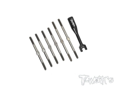 TB-160 64 Titanium Turnbuckle Set ( For Schumacher KC/KD )