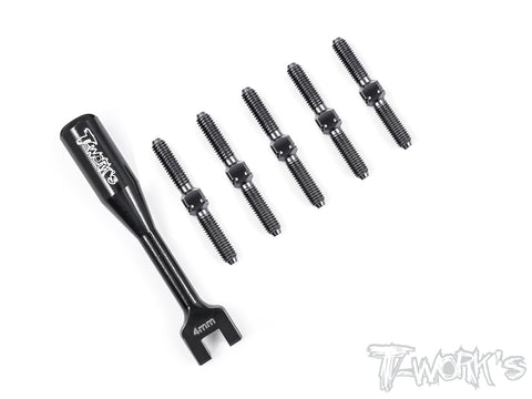 TB-165 64 Titanium Turnbuckle Set ( For Serpent Project 4X EVO )