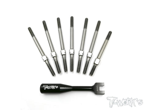 TB-167 64 Titanium Turnbuckle Set ( For Xray XB4 2018 )