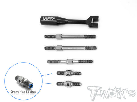 TB-172  64 Titanium Turnbuckle Set For Infinity IF15