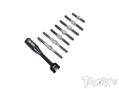 TB-175 64 Titanium Turnbuckle Set ( For Yokomo BD9 )