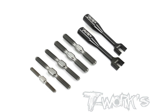 TB-182 64 Titanium Turnbuckle Set ( For SWORKZ S35-3  )