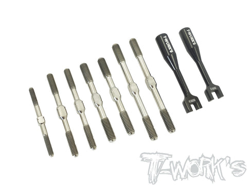 TB-190 64 Titanium Turnbuckle Set ( For TEKNO NB48 2.0 )