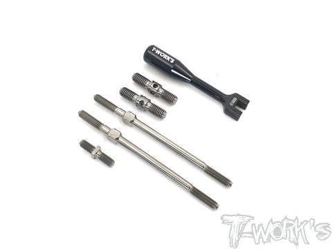 TB-191 64 Titanium Turnbuckle Set ( For Serpent 989 Viper )