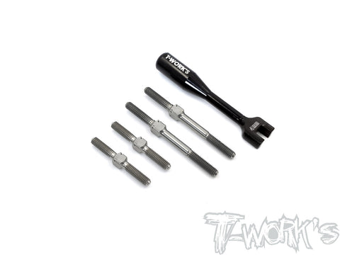 TB-193 64 Titanium Turnbuckle Set ( For Xray NT1 2019 )