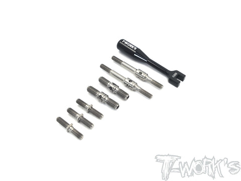 TB-197 64 Titanium Turnbuckle Set ( For Mugen MTX-7 )