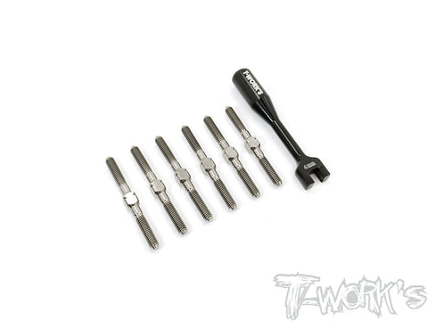 TB-205 64 Titanium Turnbuckle Set ( For SWORKZ S12-2 )