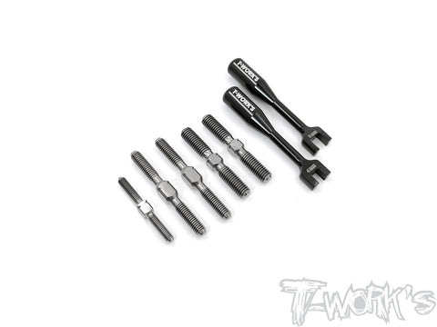 TB-207 64 Titanium Turnbuckle Set ( For SWORKZ S35-4 )