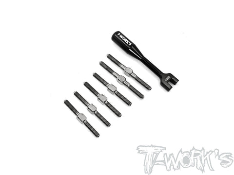 TB-208 64 Titanium Turnbuckle Set ( For SWORKZ S14-3 )