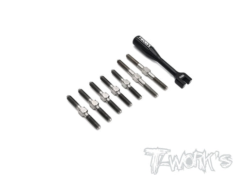 TB-211 64 Titanium Turnbuckle Set ( For ARC R12 )