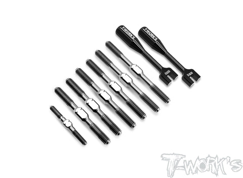 TB-282   64 Titanium Turnbuckle Set ( For TLR 8IGHT-X-elite )