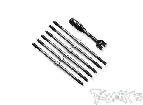 TB-283	64 Titanium Turnbuckle Set ( For Xray SCX 2023 EDITION )