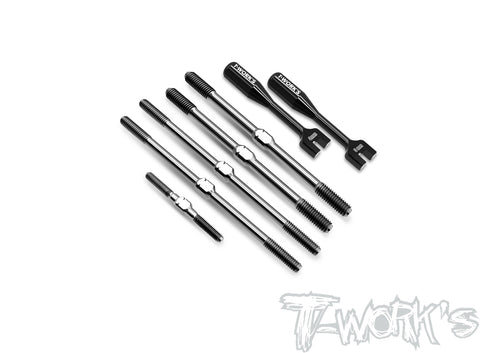 TB-284 64 Titanium Turnbuckle Set ( For Team Associated RC8 T4/T4E )