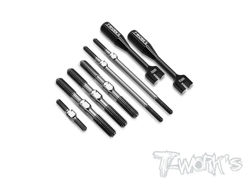 TB-285	64 Titanium Turnbuckle Set ( For RAPTOR )