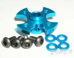 TE-033 Aluminium Light Weight Gear Adapter (For TAMIYA FF03)