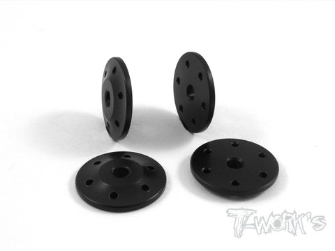 TO-015 Machined 1.3mmX6 Tapered Shock Pistons 15mm( For Mugen MBX-6/MBX-7)