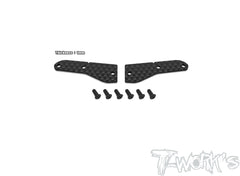 TO-246-B4-UF     Graphite Front Upper A-arm Stiffeners 1mm/1.5mm ( For Team Associated RC8 B4 )